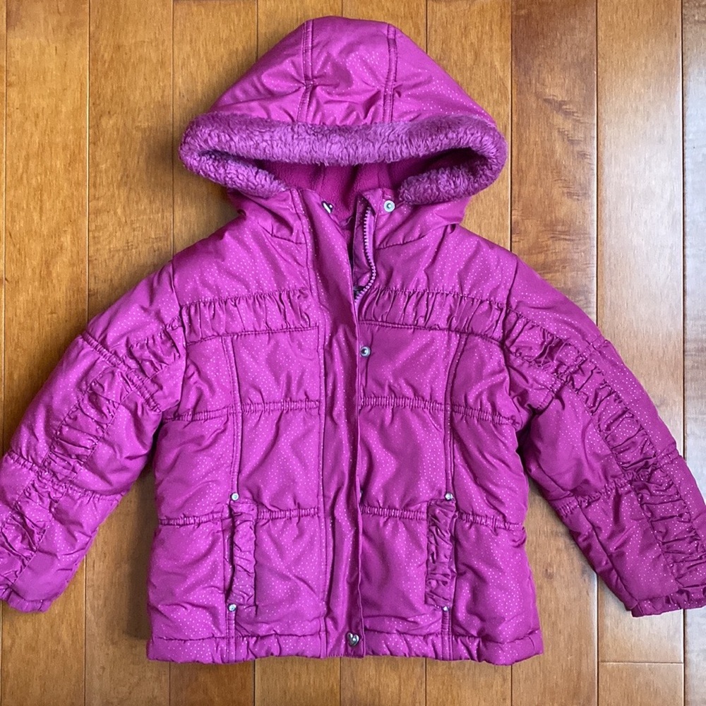 Pink Sparkle Winter Coat